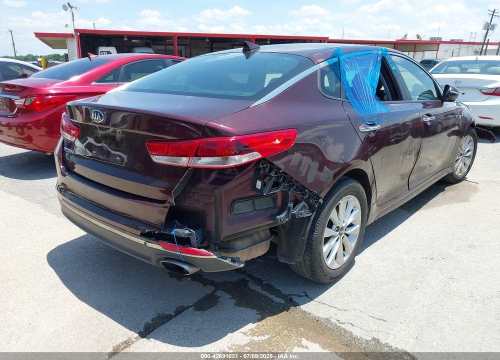2016 KIA OPTIMA VIN: 5XXGT4L32GG018575
