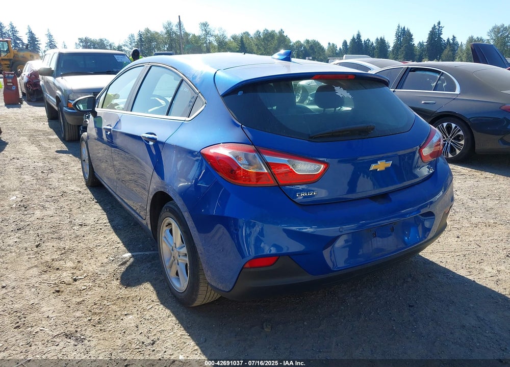 2018 CHEVROLET CRUZE LT AUTO VIN: 3G1BE6SMXJS596718
