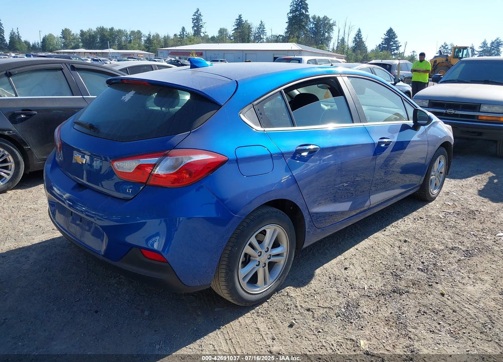 2018 CHEVROLET CRUZE LT AUTO VIN: 3G1BE6SMXJS596718