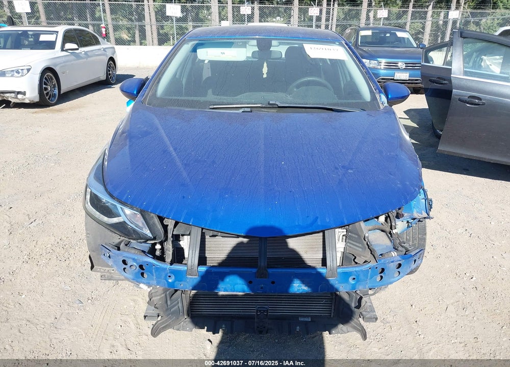 2018 CHEVROLET CRUZE LT AUTO VIN: 3G1BE6SMXJS596718