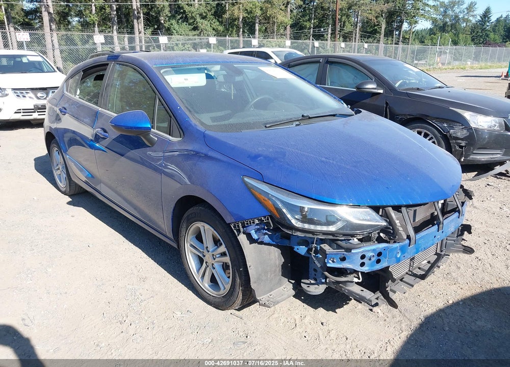 2018 CHEVROLET CRUZE LT AUTO VIN: 3G1BE6SMXJS596718