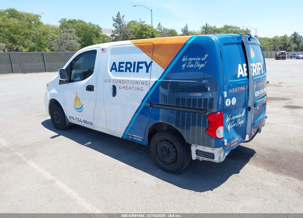 2017 NISSAN NV200 SV VIN: 3N6CM0KN2HK708987