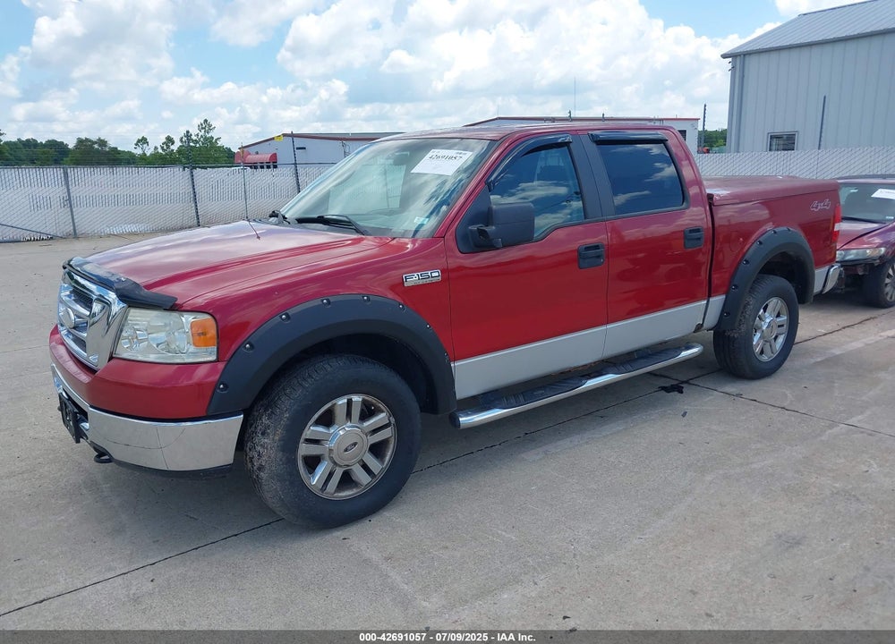 2008 FORD F150 SUPERCREW VIN: 1FTPW14V78KC11348