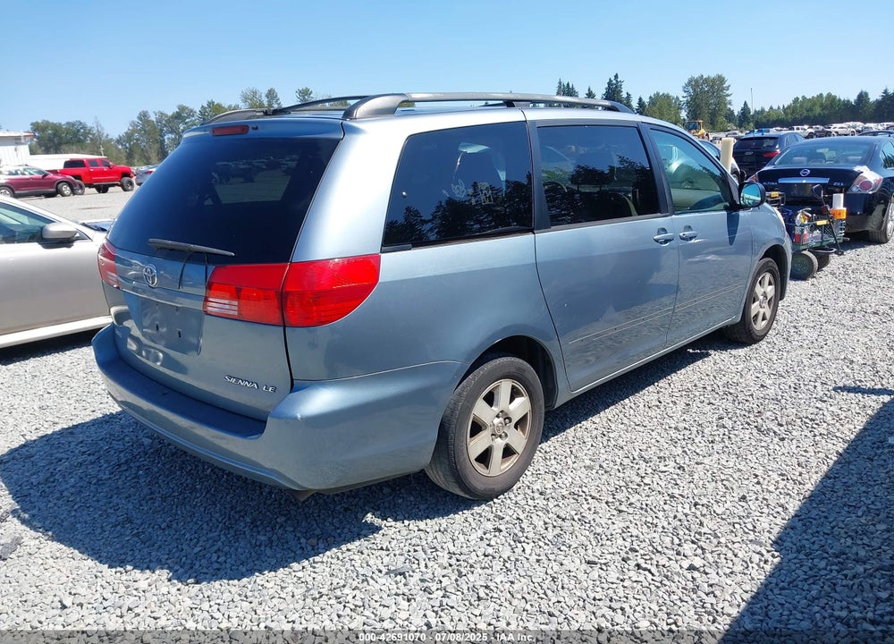 2004 TOYOTA SIENNA LE VIN: 5TDZA23C14S053329