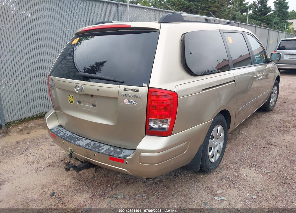 2008 HYUNDAI ENTOURAGE VIN: KNDMC233686047181