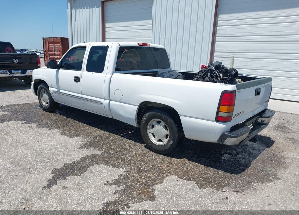 2004 GMC SIERRA 1500 SLE VIN: 2GTEC19T241177952