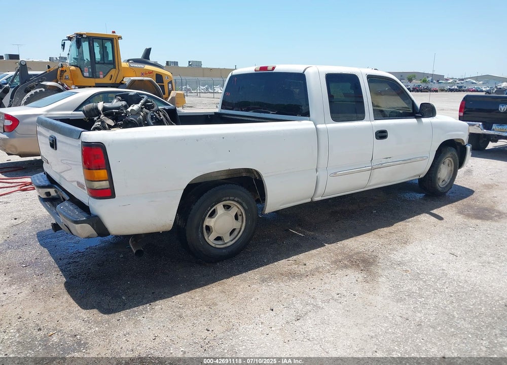 2004 GMC SIERRA 1500 SLE VIN: 2GTEC19T241177952