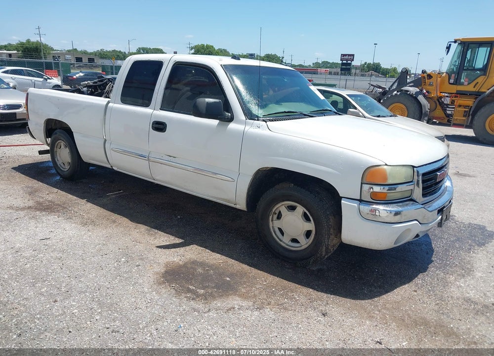 2004 GMC SIERRA 1500 SLE VIN: 2GTEC19T241177952