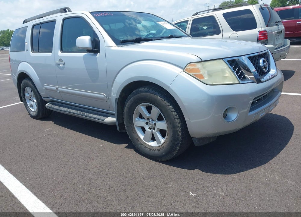 2011 NISSAN PATHFINDER VIN: 5N1AR1NN5BC633207