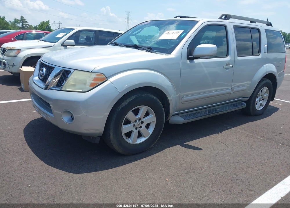 2011 NISSAN PATHFINDER VIN: 5N1AR1NN5BC633207