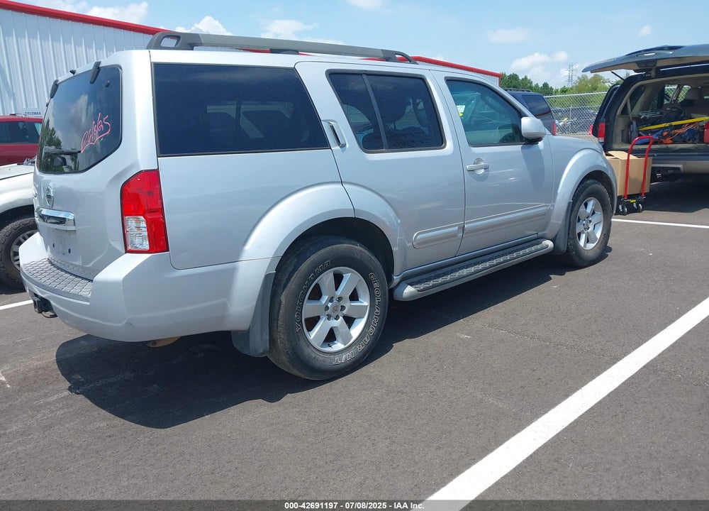 2011 NISSAN PATHFINDER VIN: 5N1AR1NN5BC633207