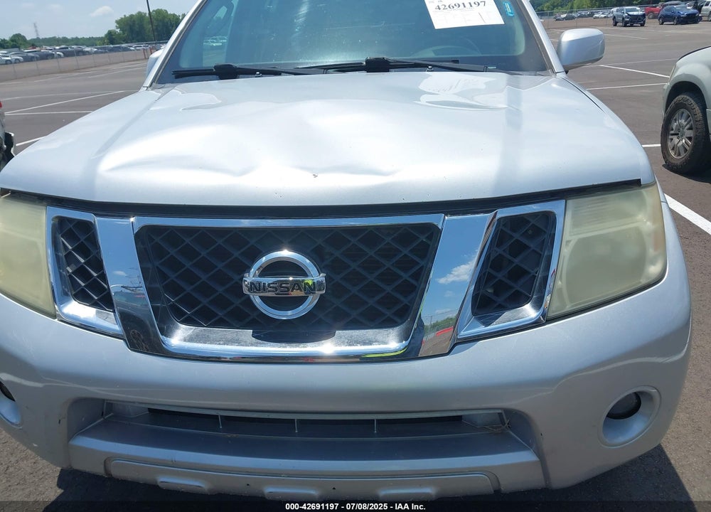 2011 NISSAN PATHFINDER VIN: 5N1AR1NN5BC633207