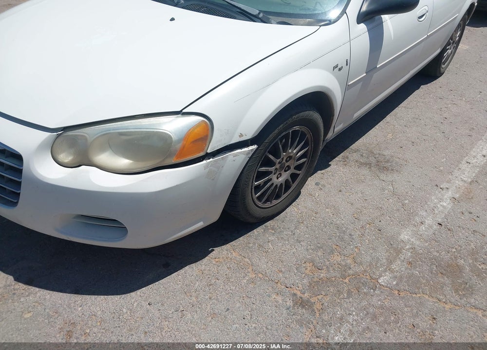 2006 CHRYSLER SEBRING VIN: 1C3EL46X76N252577