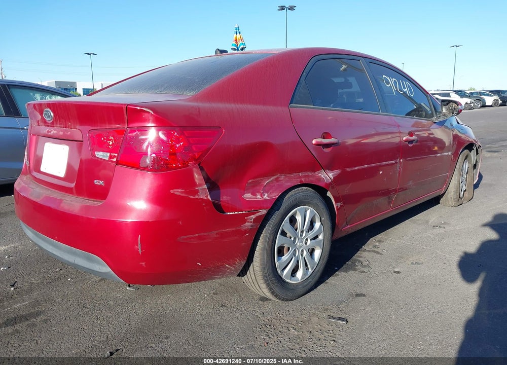 2010 KIA FORTE EX VIN: KNAFU4A23A5261341