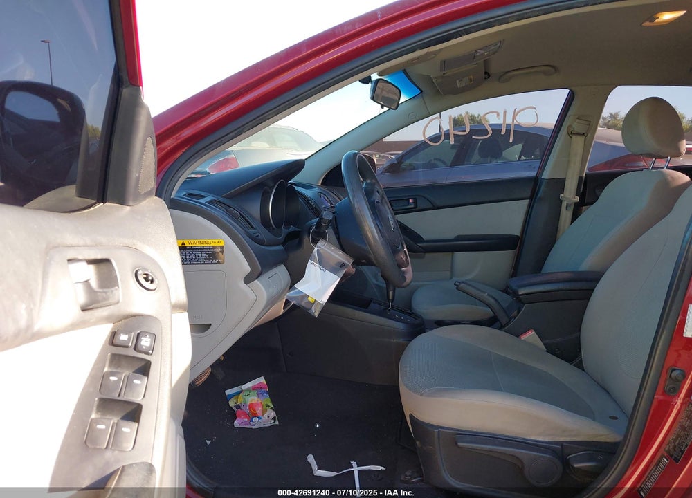 2010 KIA FORTE EX VIN: KNAFU4A23A5261341