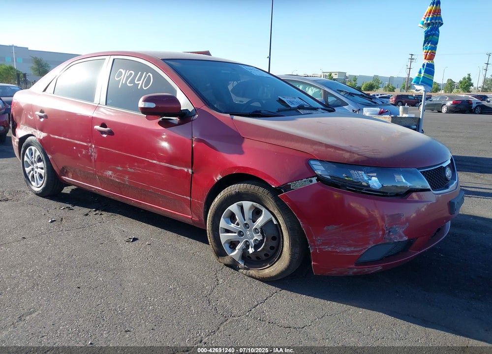 2010 KIA FORTE EX VIN: KNAFU4A23A5261341