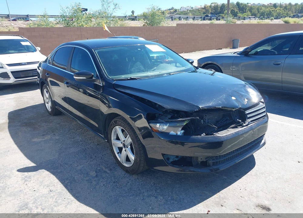 2013 VOLKSWAGEN PASSAT 2.5L SE VIN: 1VWBP7A33DC064346