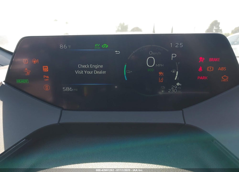 2025 TOYOTA PRIUS PLUG-IN VIN: JTDACACU4S3040311