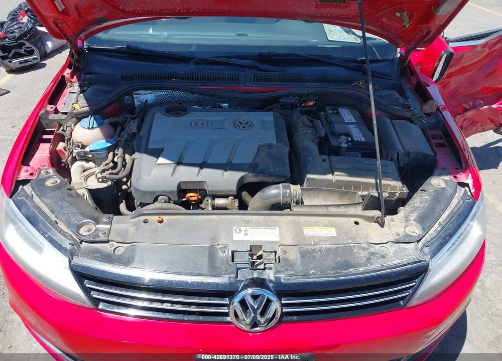2013 VOLKSWAGEN JETTA VIN: 3VWLL7AJ0DM444709