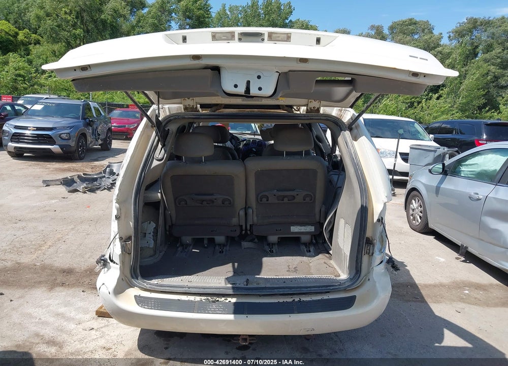 2001 DODGE GRAND CARAVAN ES VIN: 2B4GP54L91R268593
