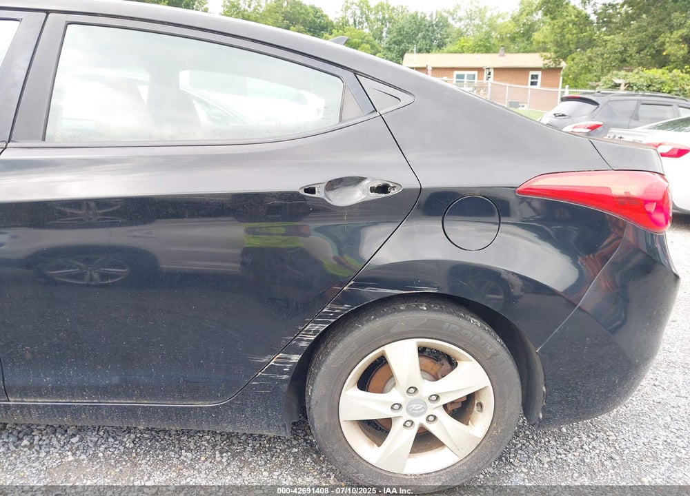 2012 HYUNDAI ELANTRA VIN: KMHDH4AE6CU301408