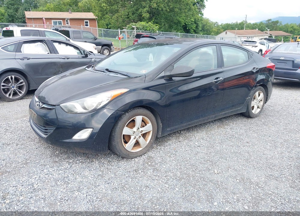 2012 HYUNDAI ELANTRA VIN: KMHDH4AE6CU301408