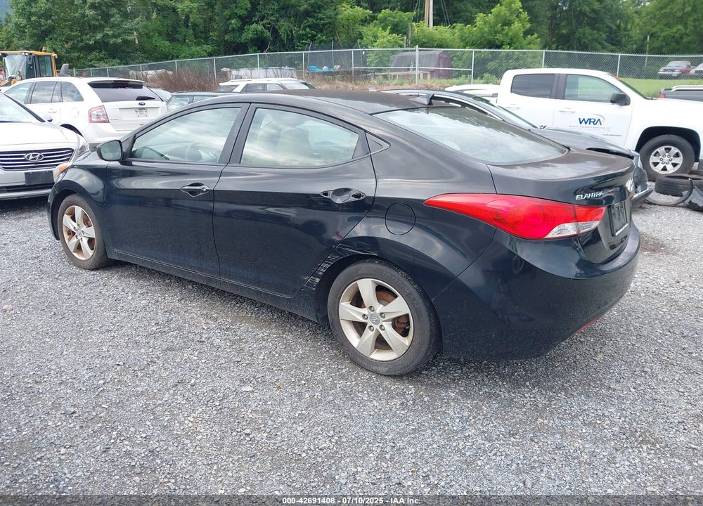 2012 HYUNDAI ELANTRA VIN: KMHDH4AE6CU301408