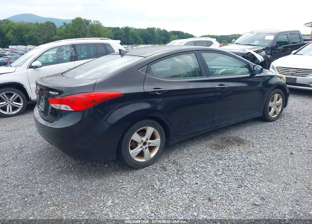 2012 HYUNDAI ELANTRA VIN: KMHDH4AE6CU301408
