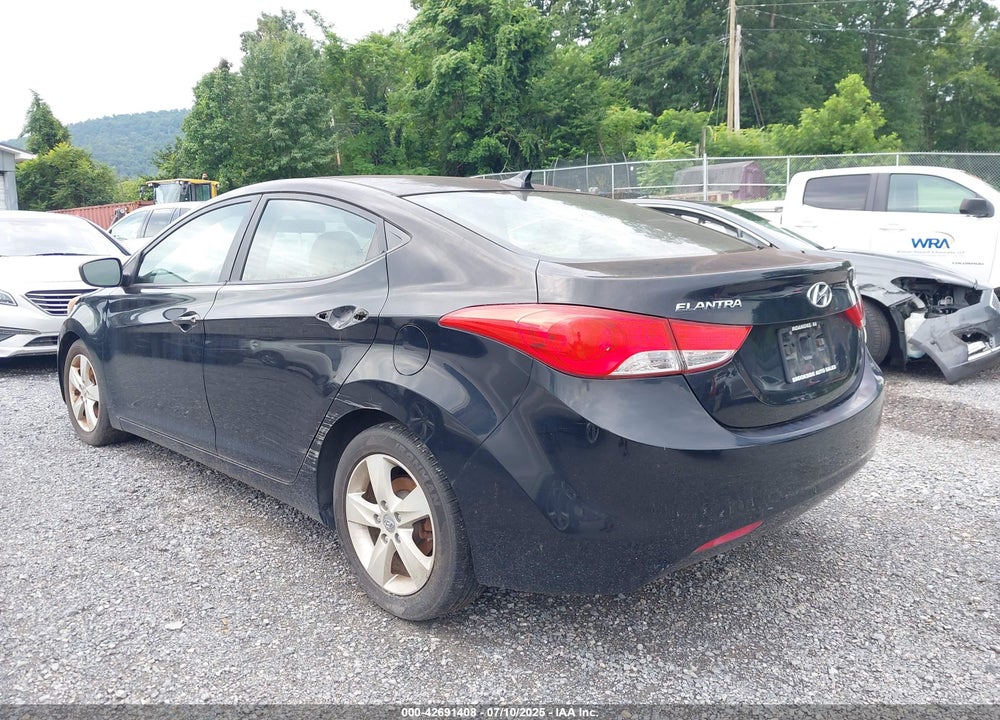 2012 HYUNDAI ELANTRA VIN: KMHDH4AE6CU301408