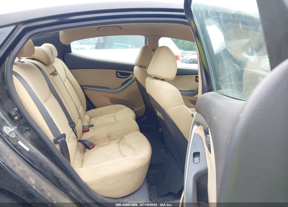 2012 HYUNDAI ELANTRA VIN: KMHDH4AE6CU301408
