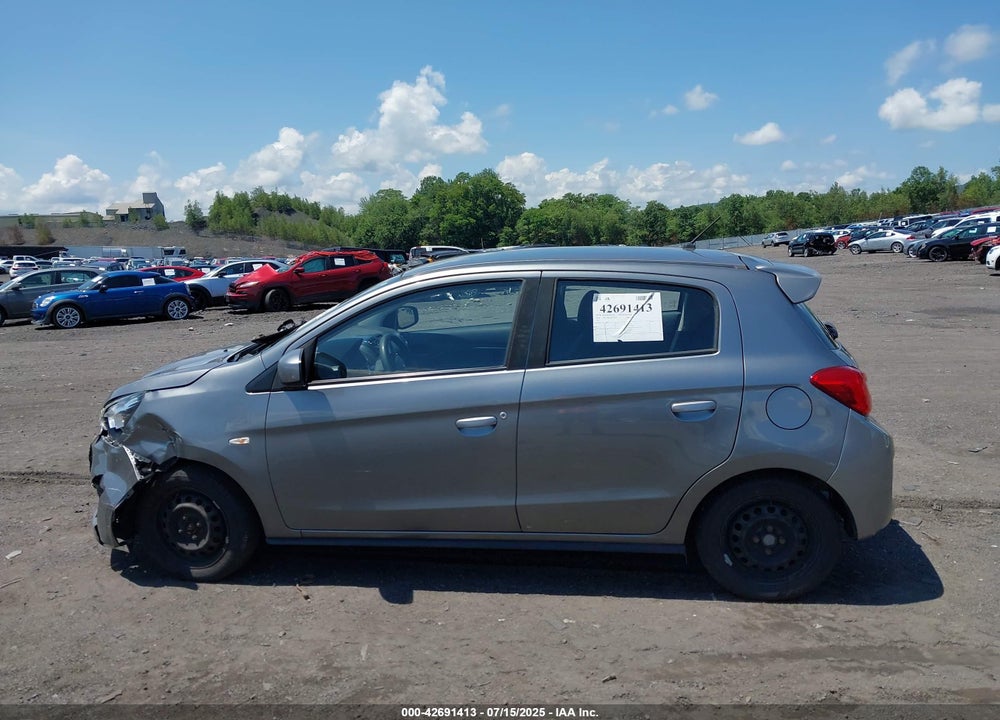 2018 MITSUBISHI MIRAGE ES VIN: ML32A3HJ5JH007570