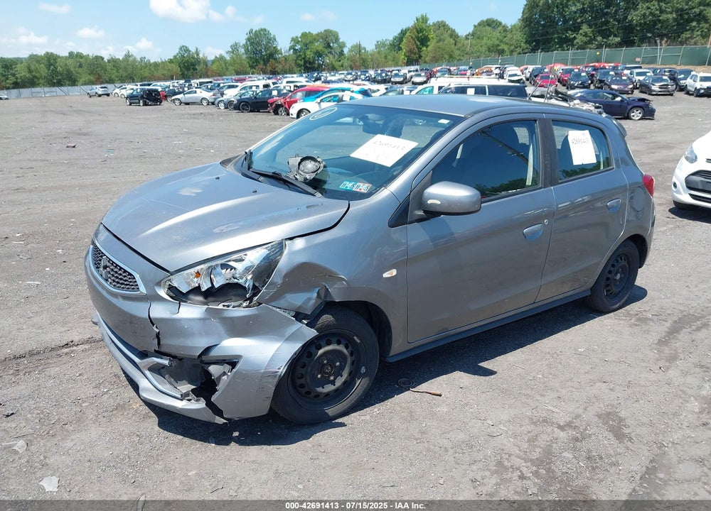 2018 MITSUBISHI MIRAGE ES VIN: ML32A3HJ5JH007570