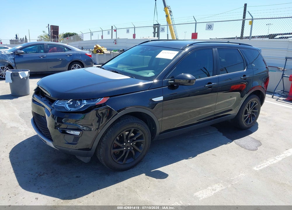 2016 LAND ROVER DISCOVERY SPORT VIN: SALCR2BG1GH596541