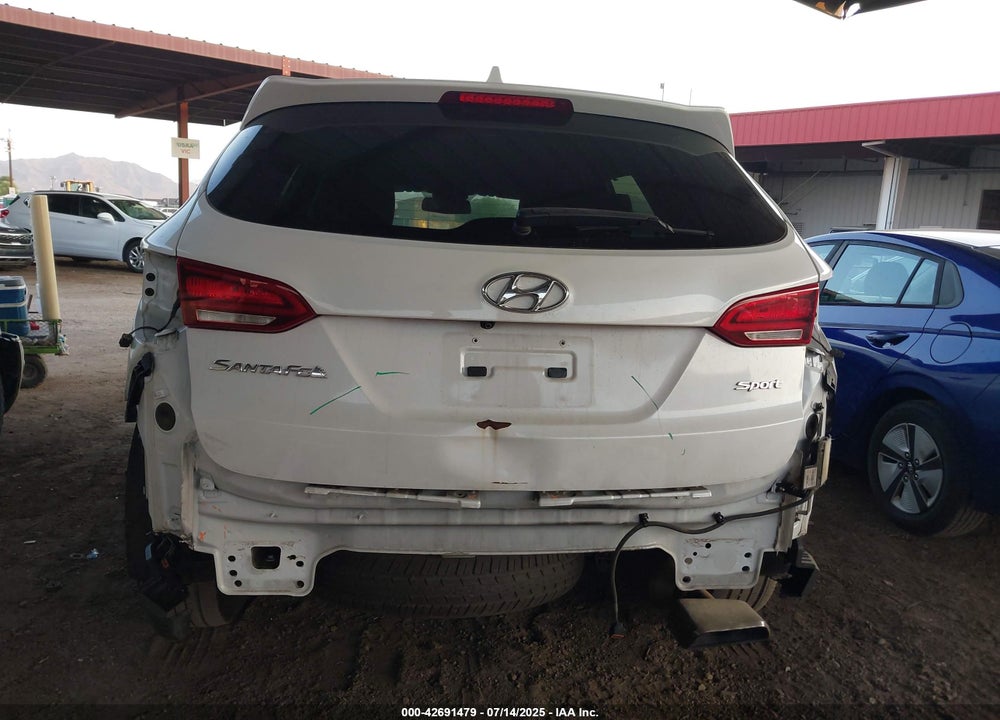 2017 HYUNDAI SANTA FE SPORT VIN: 5NMZU3LB3HH008437