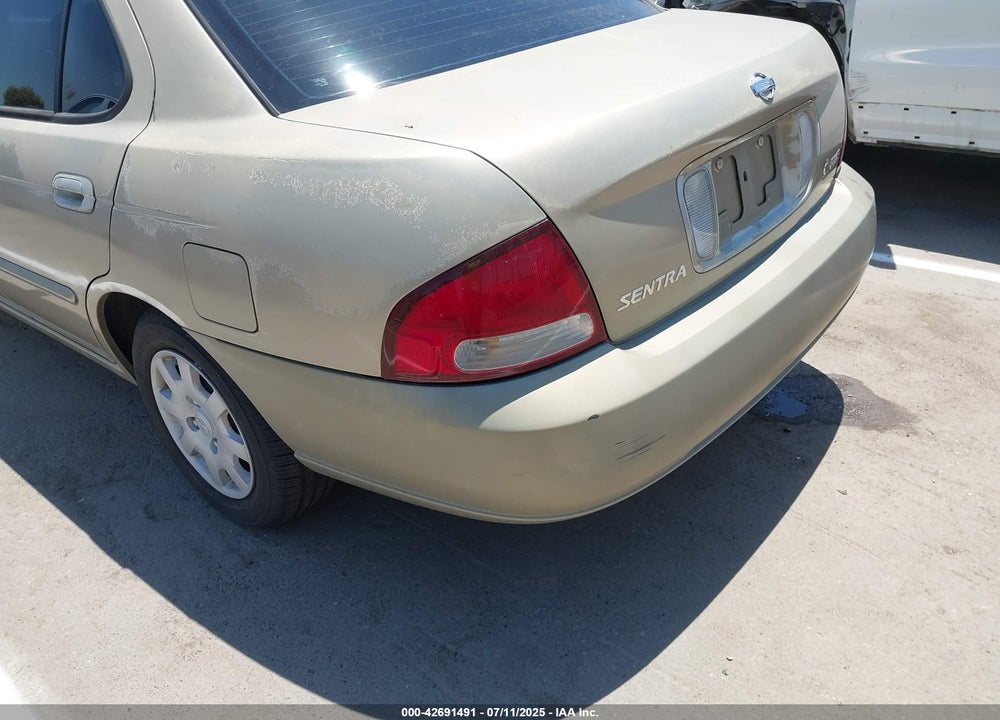 2002 NISSAN SENTRA GXE VIN: 3N1CB51D32L589284