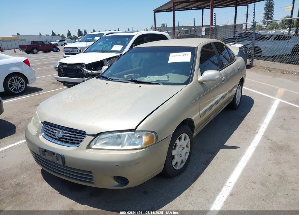 2002 NISSAN SENTRA GXE VIN: 3N1CB51D32L589284