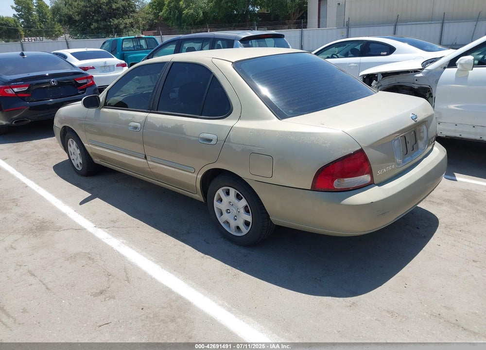 2002 NISSAN SENTRA GXE VIN: 3N1CB51D32L589284