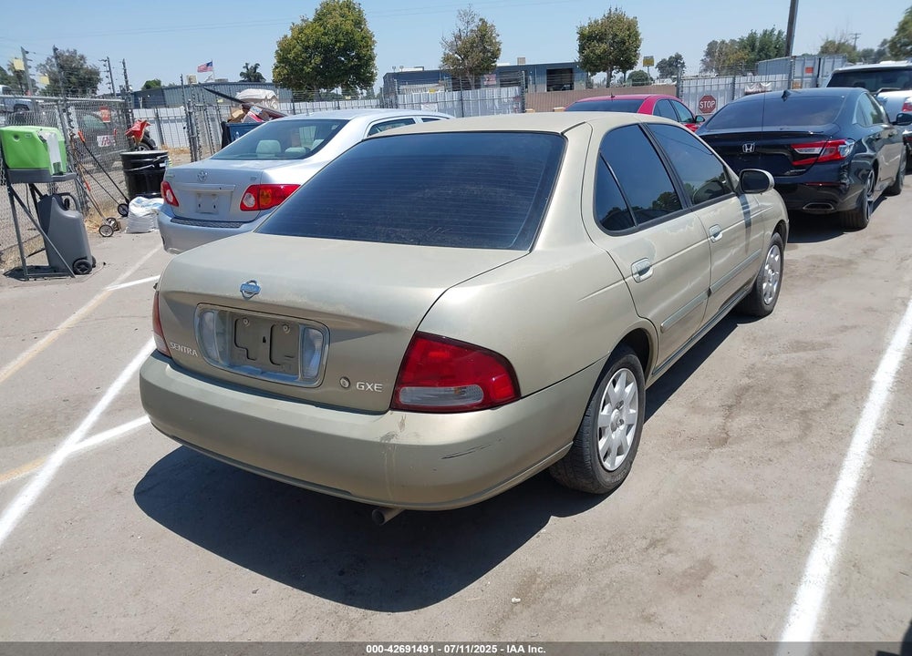 2002 NISSAN SENTRA GXE VIN: 3N1CB51D32L589284