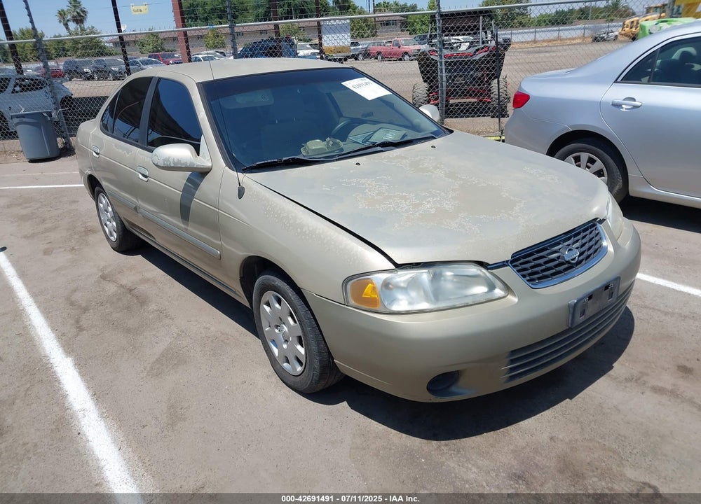 2002 NISSAN SENTRA GXE VIN: 3N1CB51D32L589284