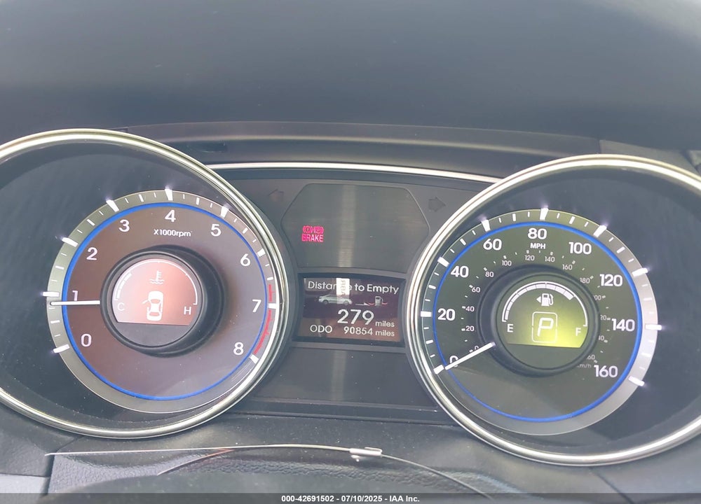 2013 HYUNDAI SONATA VIN: 5NPEB4AC5DH603762