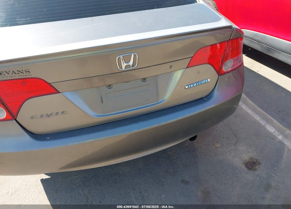 2007 HONDA CIVIC HYBRID VIN: JHMFA36237S002842