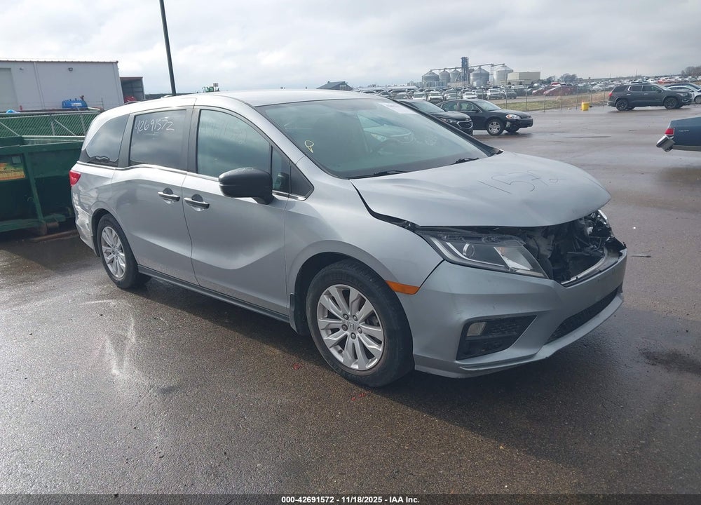 2020 HONDA ODYSSEY LX VIN: 5FNRL6H25LB001920