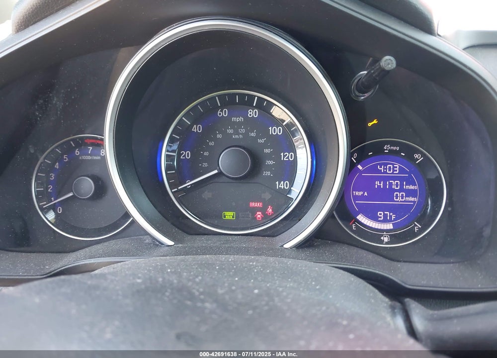 2017 HONDA FIT VIN: 3HGGK5G51HM705276