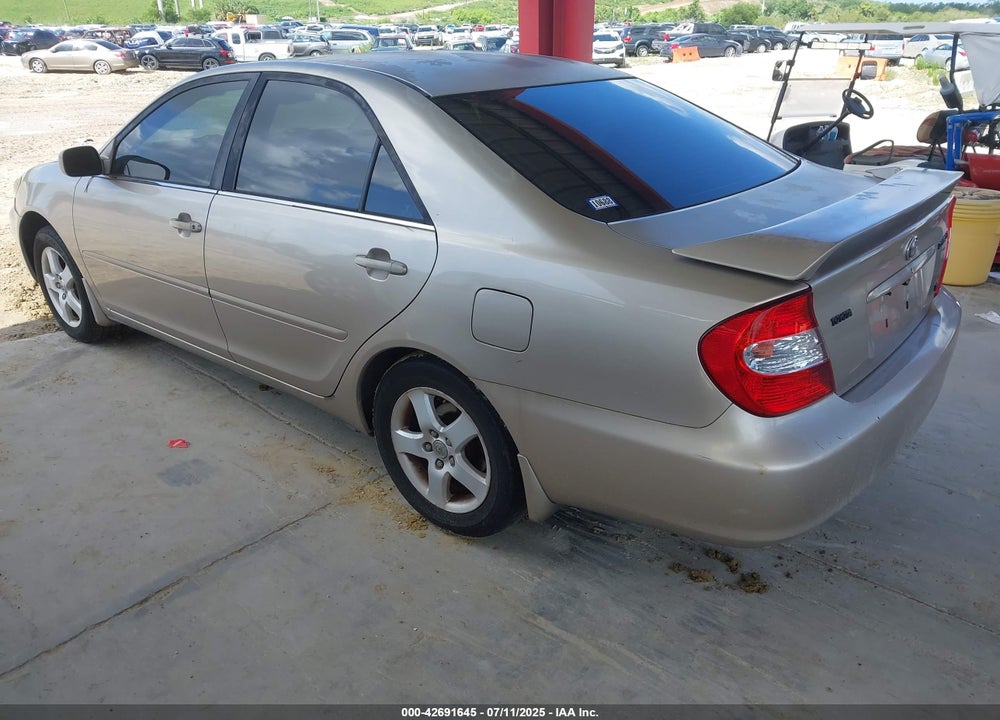 2002 TOYOTA CAMRY SE V6 VIN: 4T1BF30K72U509682