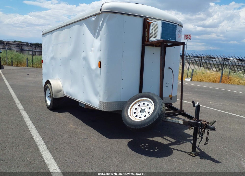 2007 CARRY ON CARGO TRAILER VIN: 4YMCL12157T076190