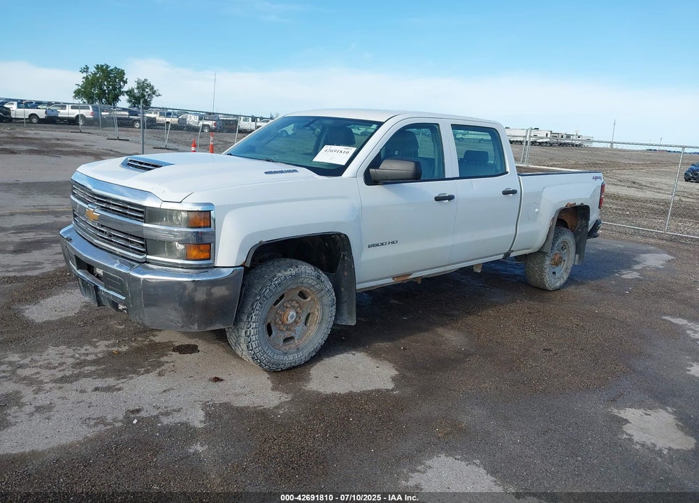2017 CHEVROLET SILVERADO 2500HD VIN: 1GC1KUEYXHF225748