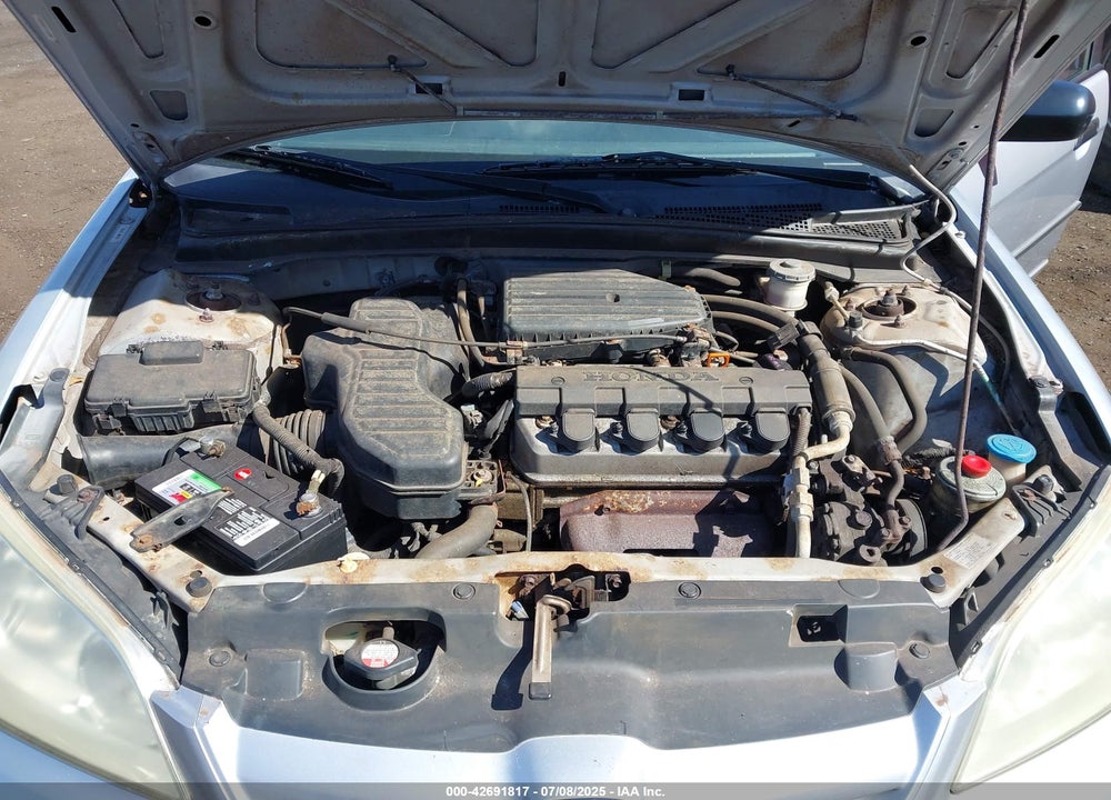 2005 HONDA CIVIC VP VIN: 2HGES16495H500601