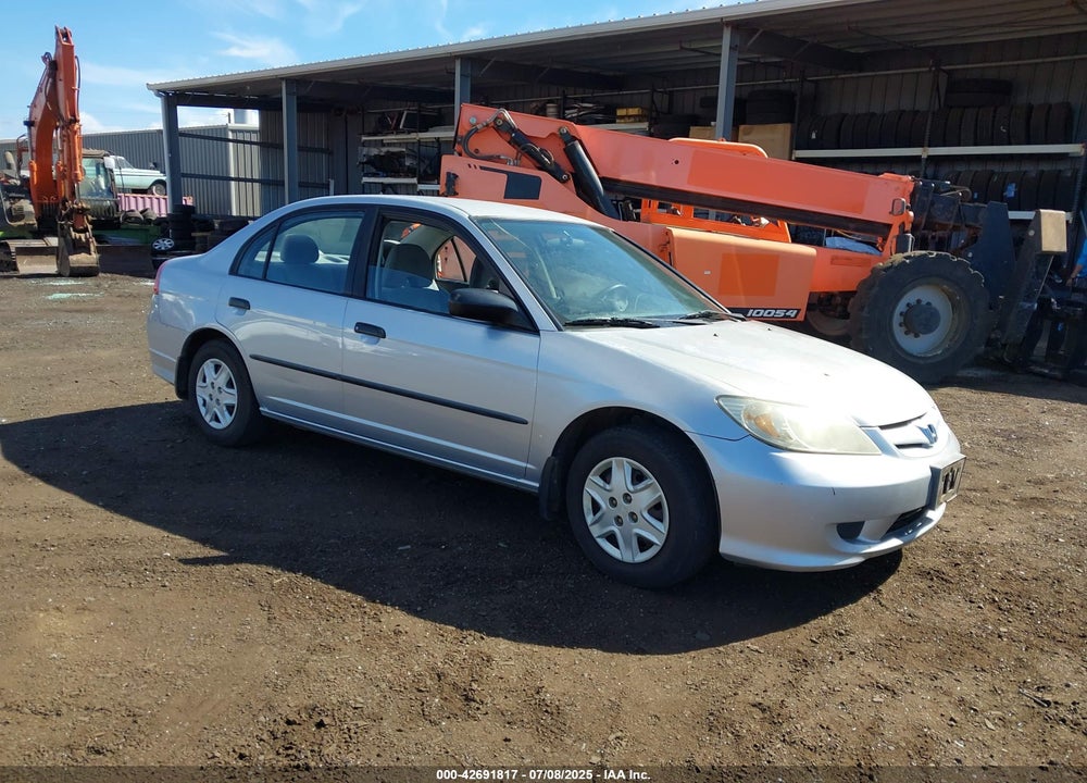 2005 HONDA CIVIC VP VIN: 2HGES16495H500601
