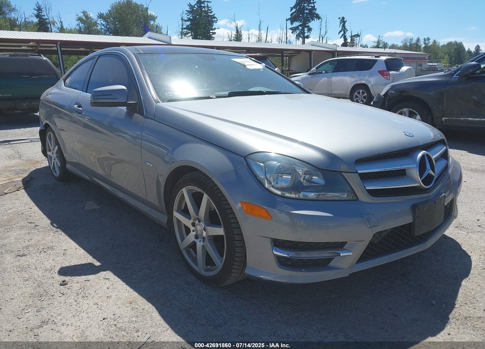 2012 MERCEDES-BENZ C 250 VIN: WDDGJ4HB7CF781437