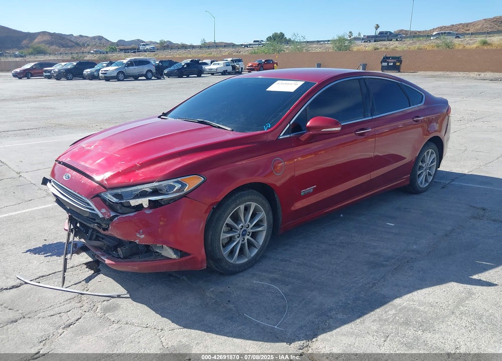 2018 FORD FUSION ENERGI SE LUXURY VIN: 3FA6P0PU7JR167400